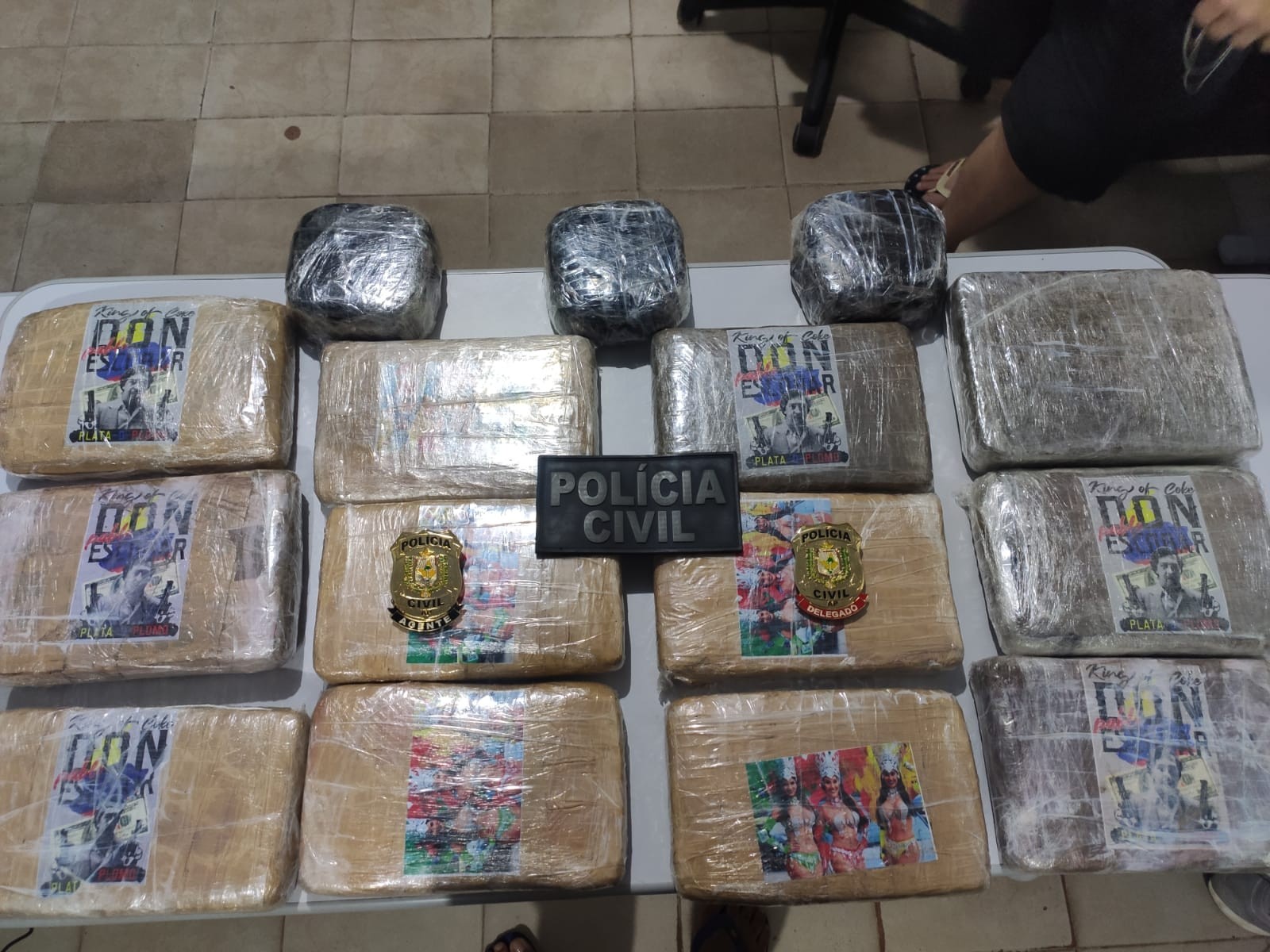 Passageiro de embarcação é preso com 17 quilos de drogas na bagagem, em Laranjal do Jari 