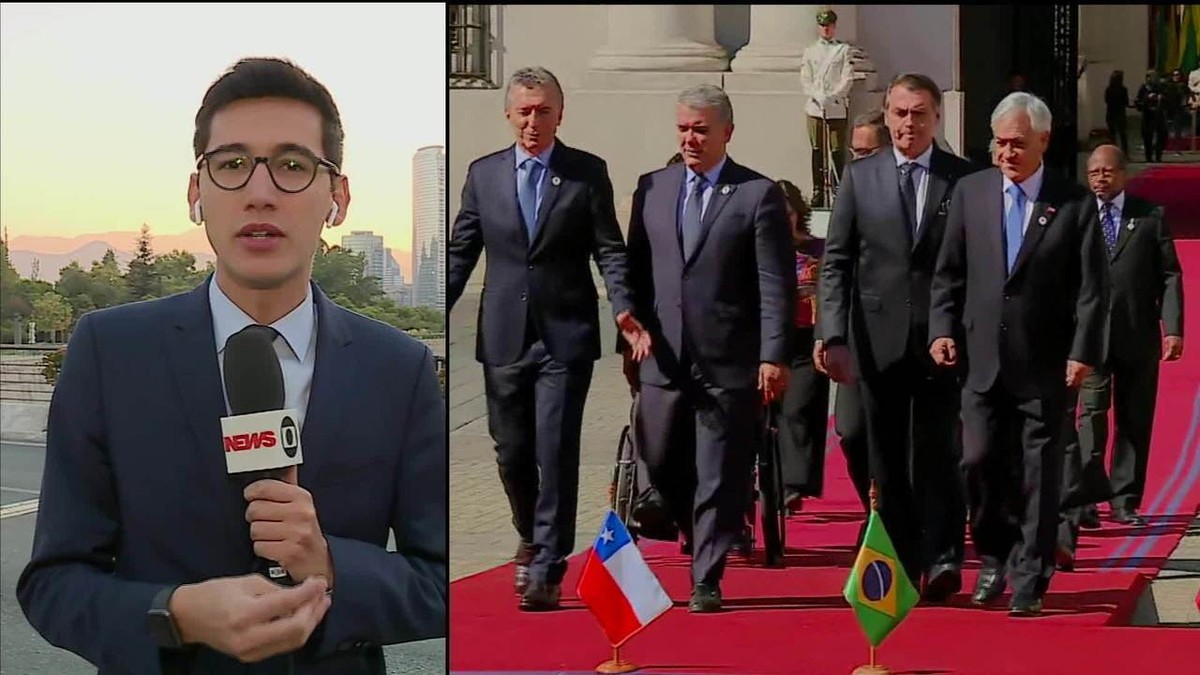 Resultado de imagen para No terceiro dia no Chile, Bolsonaro tem reuniÃ£o com o presidente SebastiÃ¡n PiÃ±era