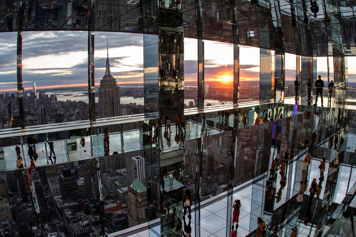 Arranha-céu abre observatório sensorial a 300 metros de altura em Nova York; veja FOTOS