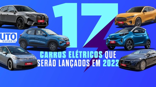 Conheça os 17 carros elétricos que serão lançados no Brasil em 2022