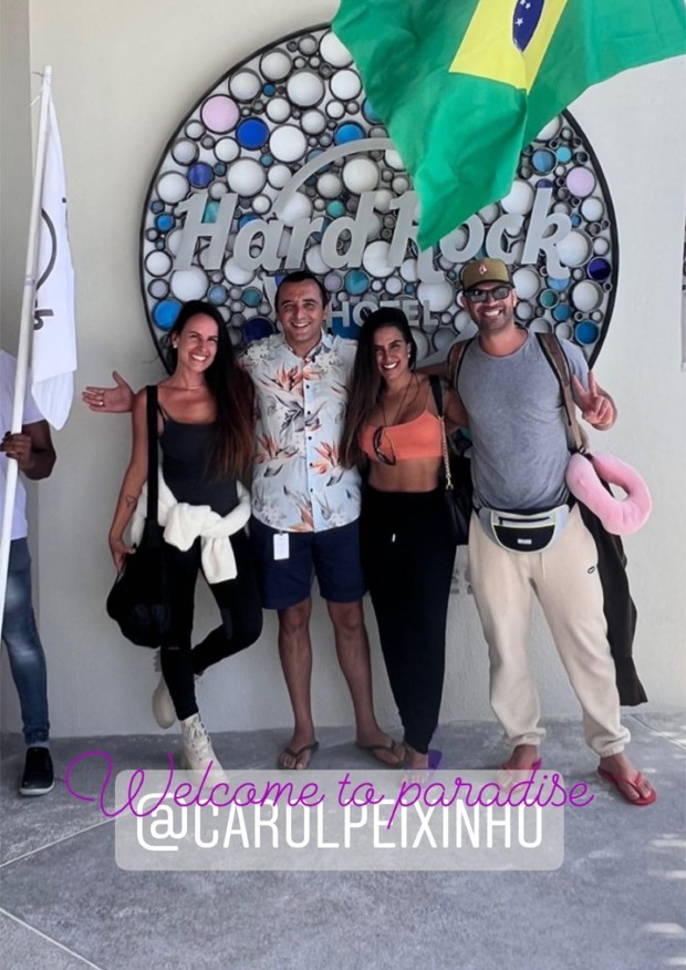 Carol Peixinho está passando férias nas Ilhas Maldivas (Foto: Reprodução / Instagram)