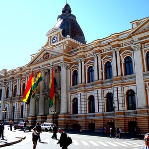 Sede do governo da Bolívia (Foto: Reprodução Internet / Wikipédia)