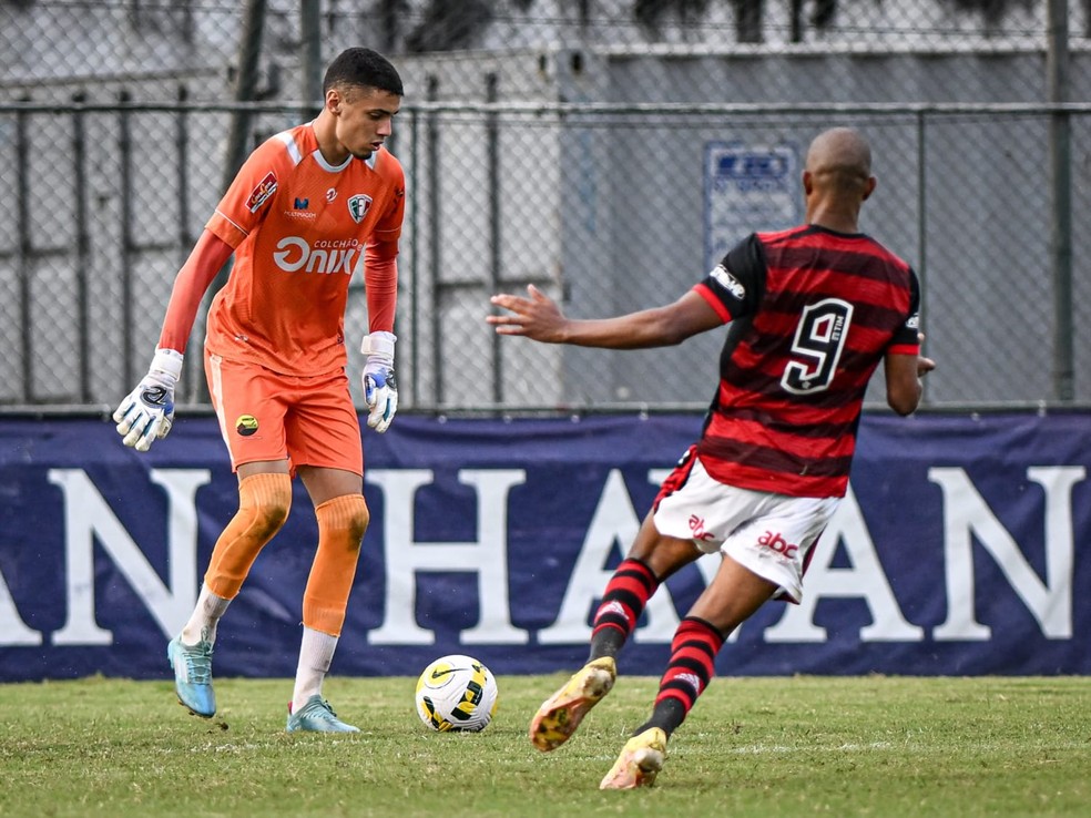 Flamengo venceu o Fluminense-PI por 3 a 1 — Foto: Arquivo pessoal