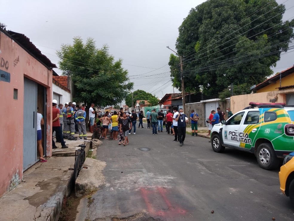 Funcionário da Equatorial Energia é assassinado durante serviço na Zona Norte de Teresina — Foto: Vitor Fernandes/g1