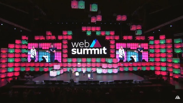 Primeiro dia do evento Web Summit, sobre tecnologia, foi encerrado com palestra de Frances Haugen (Foto: Reprodução/Web Summit)