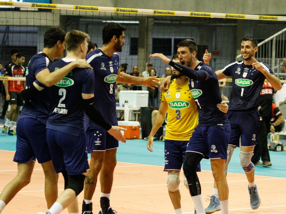 Cruzeiro é campeão da Copa Brasil de vôlei — Foto: Divulgação/Cruzeiro