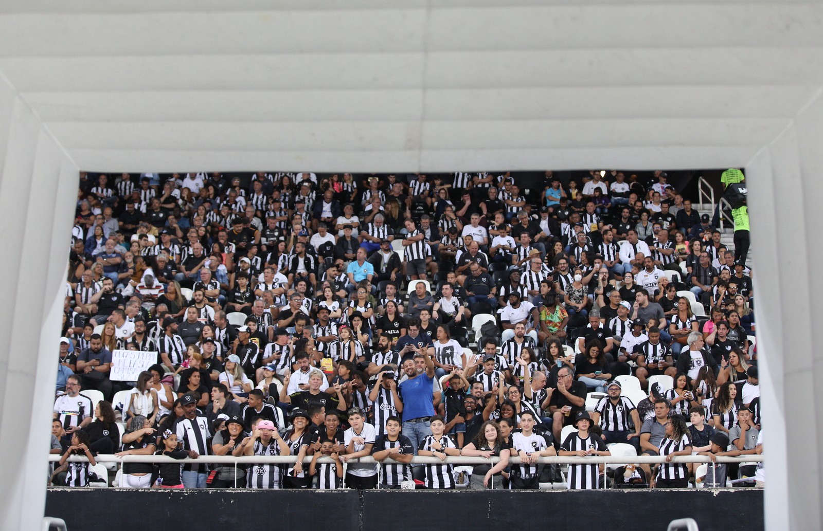 Campeonato Brasileiro 2023 - Botafogo x Corinthians no estádio Nilton Santos. Foto: Alexandre Cassiano / Agência O Globo