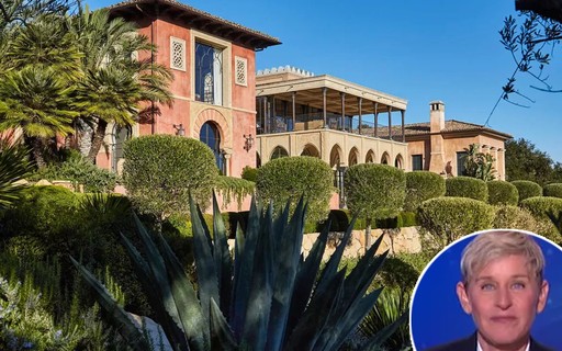 Ellen Degeneres vende mansão que comprou há 6 meses por R$ 186 milhões e lucra R$ 77 milhões