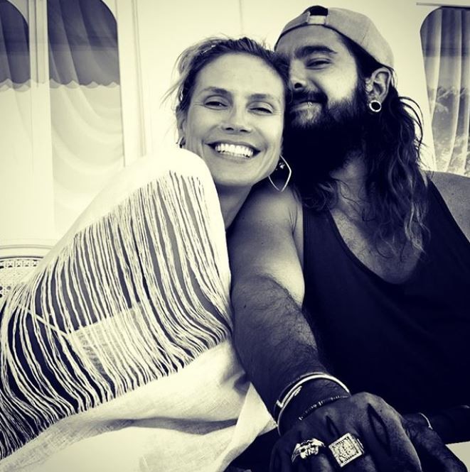 Heidi Klum e Tom Kaulitz (Foto: Instagram)