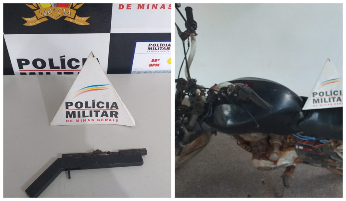 Criminosos agridem idoso com coronhadas para roubar motocicleta em Várzea da Palma; um suspeito foi preso