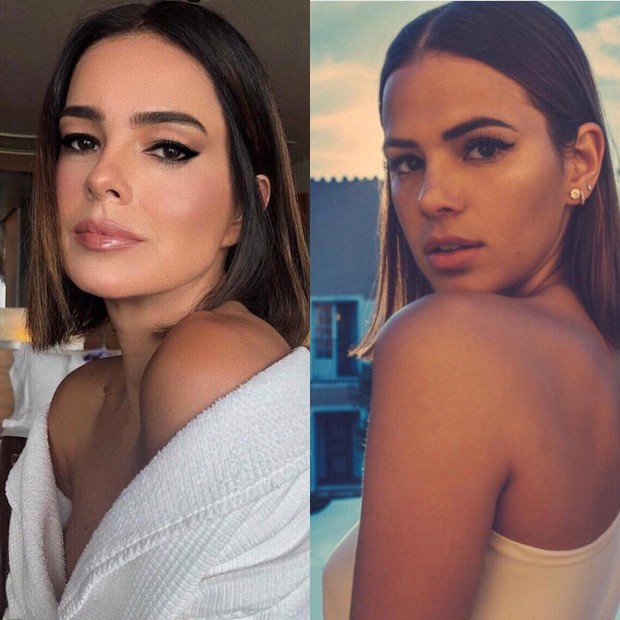 Vera Viel se compara a Bruna Marquezine (Foto: Reprodução/Instagram)