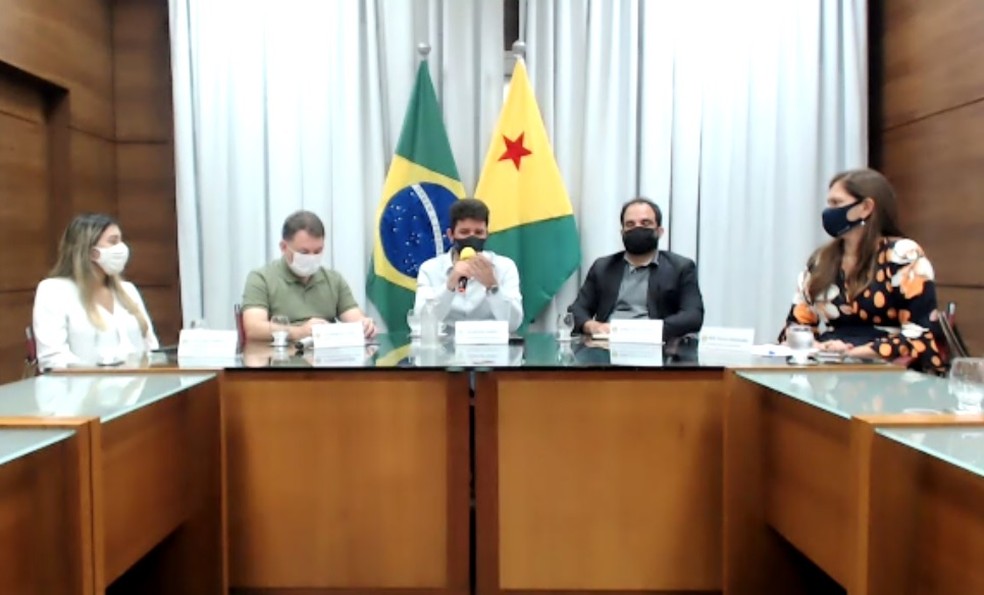 Com aumento nos casos de Covid-19 e na ocupação de leitos, duas regionais do Acre regridem de faixa — Foto: Reprodução