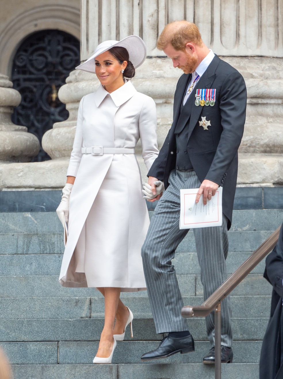 Meghan Markle e príncipe Harry — Foto: Getty Images
