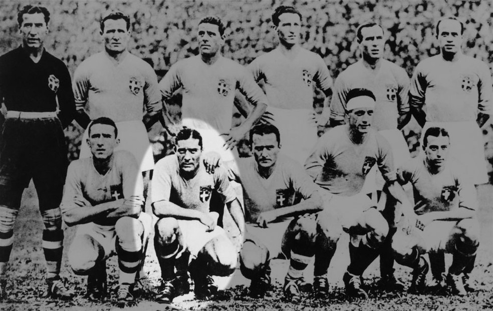 Copa do Mundo 1934 - Giuseppe Meazza Itália — Foto: Getty Images