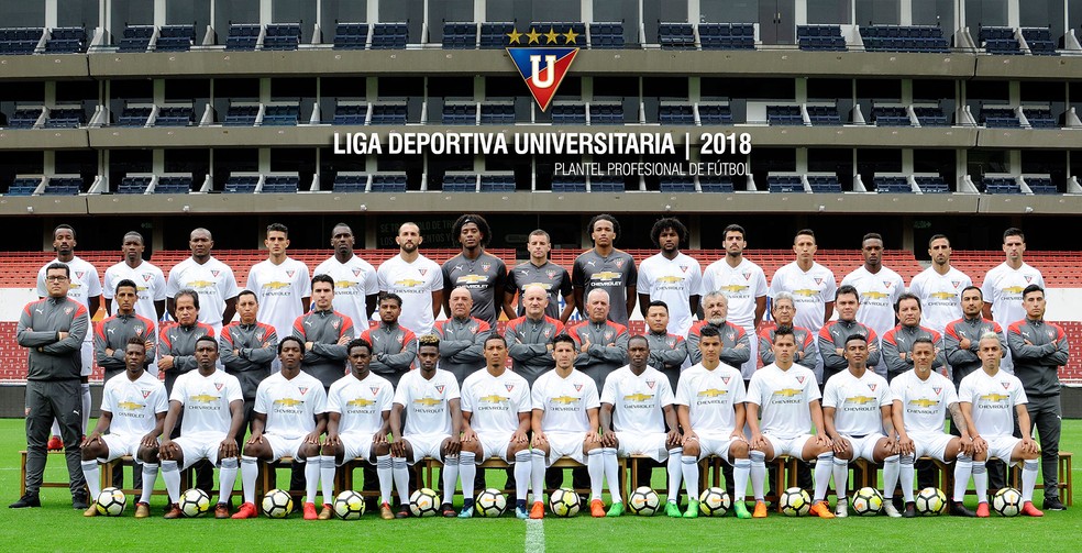 Orejuela e Barcos são rostos conhecidos no time de Quito (Foto: Site oficial LDU)