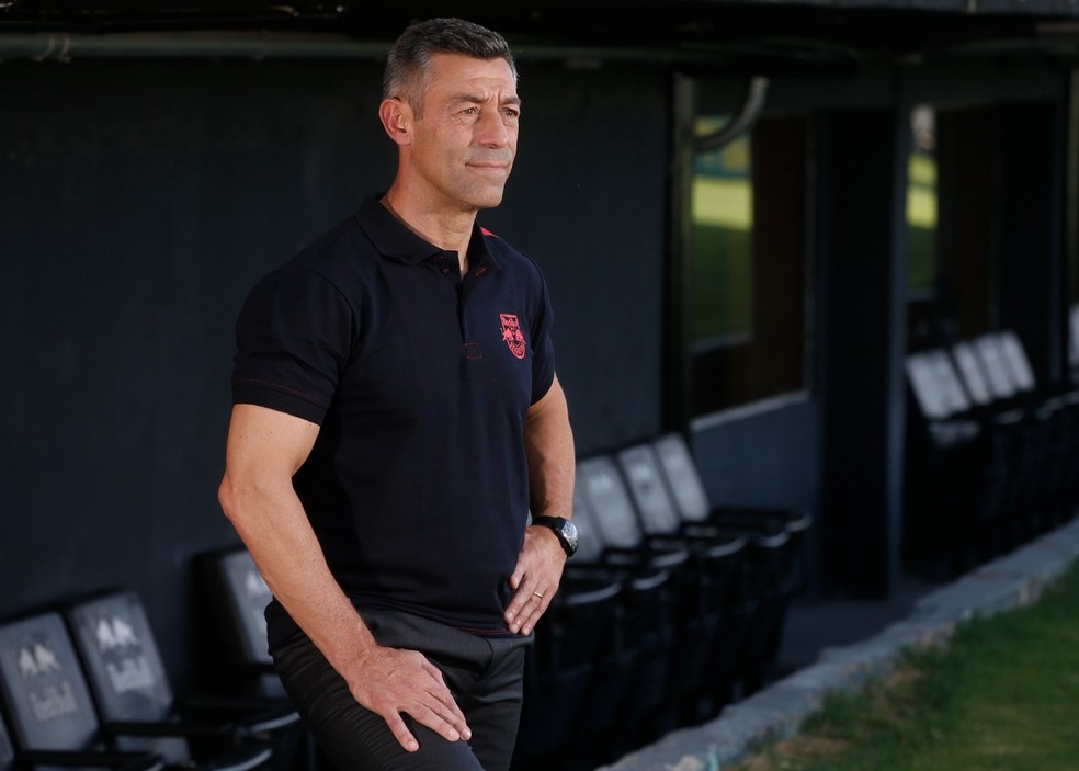 Pedro Caixinha, novo treinador do Bragantino — Foto: Ari Ferreira/Red Bull Bragantino