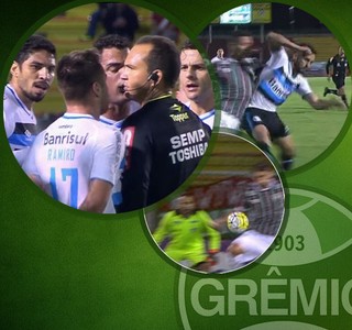 Empate tenso do Grêmio tem lances polêmicos, reclamações e palavrões