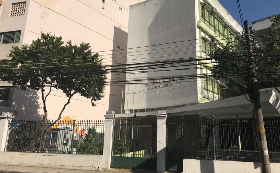 Colégio Pedro II, no Humaitá (Arquivo)  — Foto: Cristina Boeckel / G1