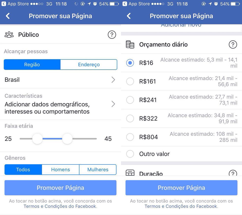  Como impulsionar uma p gina do Facebook pelo celular 