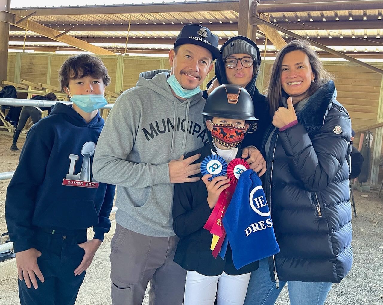 Mark Wahlberg tem quatro filhos com Rhea Durham (Foto: Reprodução / Instagram)