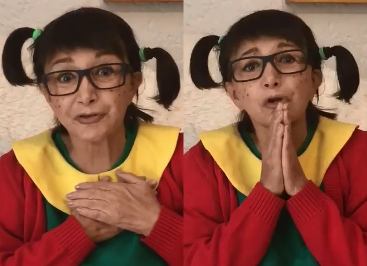 María Antonieta de las Nieves, a Chiquinha do seriado Chaves (Foto: Reprodução/Instagram)