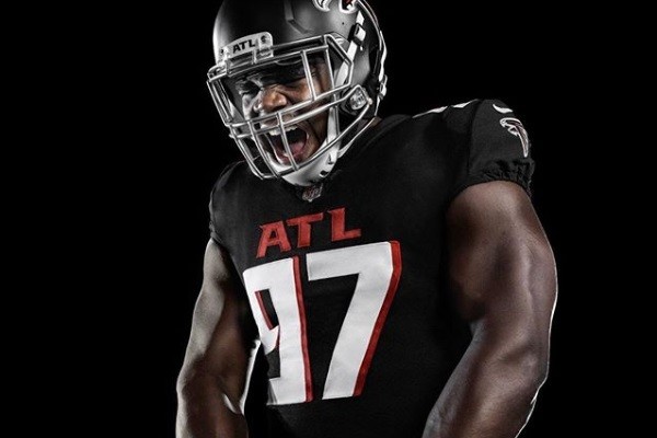 Grady Jarrett, defensor do Atlanta Falcons da NFL (Foto: Instagram)
