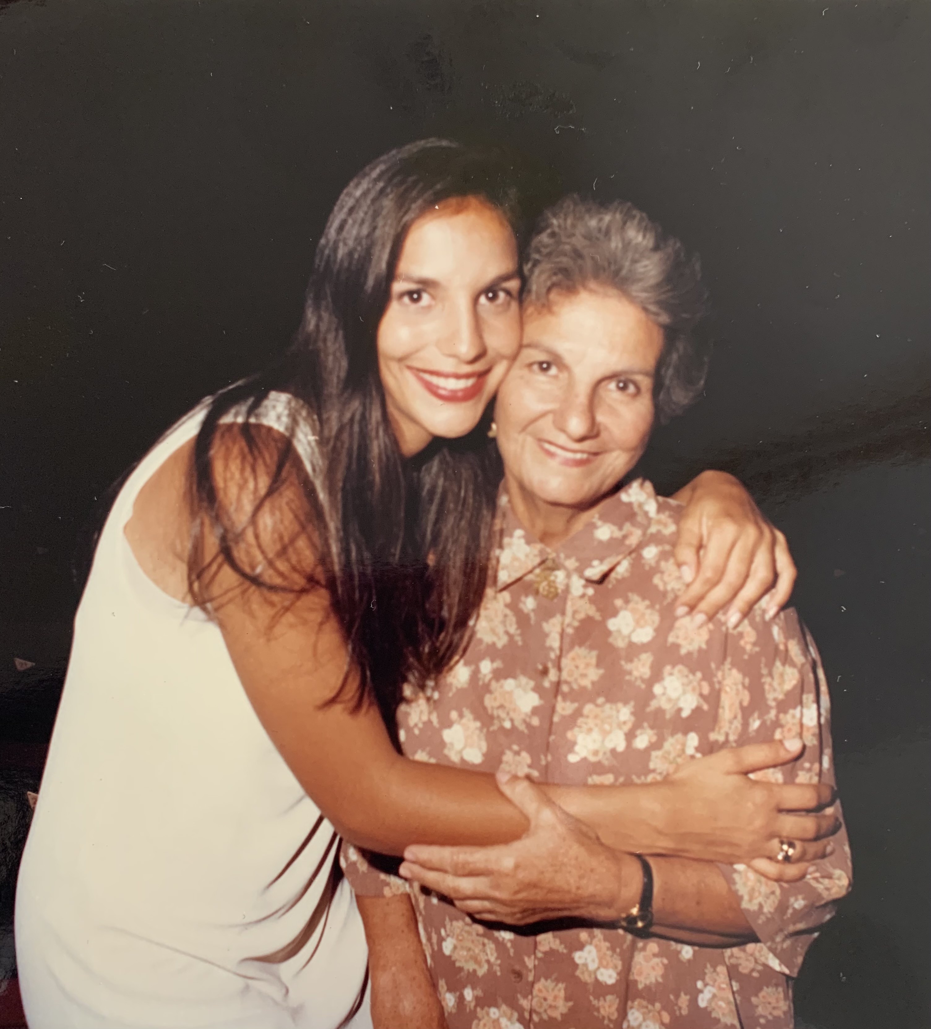 Ivete Sangalo e a mãe, Maria Ivete (Foto: Arquivo pessoal)