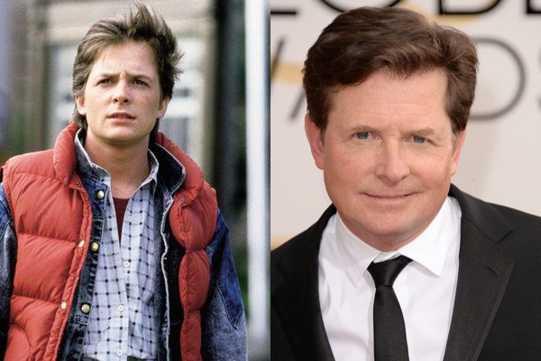 Michael J. Fox fez fama com 'De Volta para o Futuro' e hoje está com 52 anos (Foto: Getty Images)