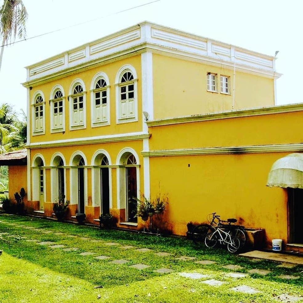 Casarão dos ingleses em Porto Velho — Foto: Reprodução/Redes Sociais 
