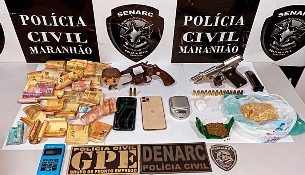 Polícia Civil deflagra operação de combate ao tráfico de drogas em Timon — Foto: Divulgação/Polícia Civil