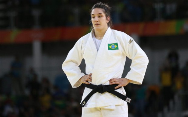A judoca brasileira, Mayra Aguiar (Foto:  Roberto Castro/ Brasil2016/Fotos Públicas)