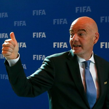 Gianni Infantino , presidente da Fifa (Foto: Arnd Wiegmann/Reuters)