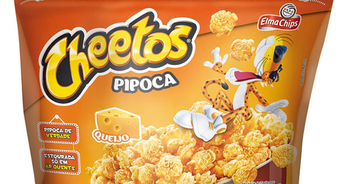 G1 - Elma Chips lança pipoca com sabor de Cheetos, Cebolitos e