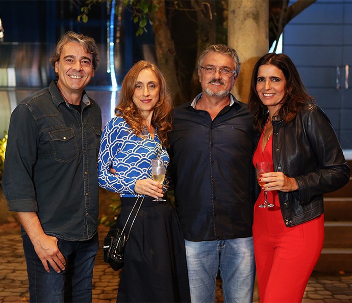 Alexandre Borges, Betty Gofman, Werner Schünemann e Malu Mader fazem parte do elenco de 'Haja Coração' (Foto: Fabiano Battaglin / Gshow)