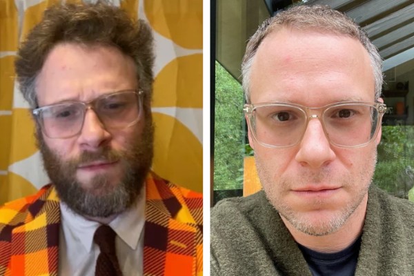 Seth Rogen: antes e depois (Foto: Reprodução/Instagram)