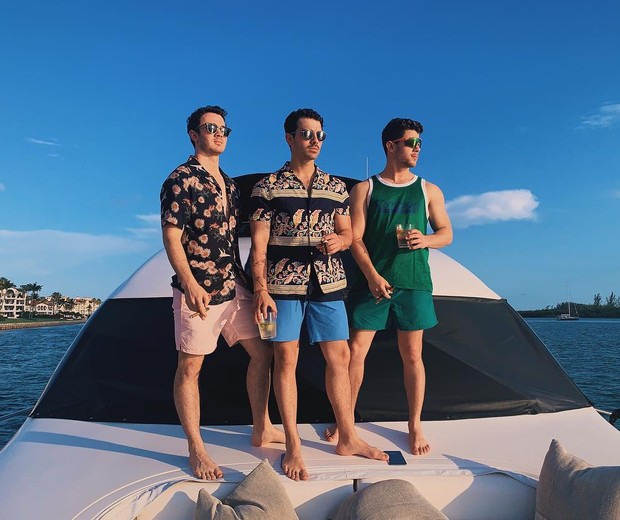 Kevin, Joe e Nick Jonas (Foto: Reprodução/Instagram)