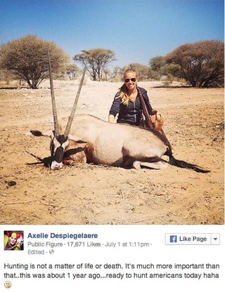 Axelle Despiegelaere (Foto: Reprodução / Facebook)