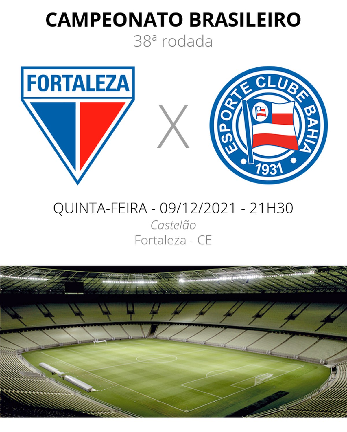 Fortaleza X Bahia See Where To Watch Squads Embezzlement And Arbitration Brazilian Series A