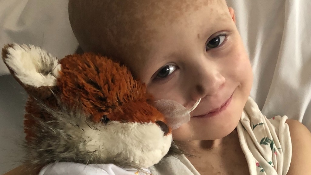 A pequena Beau luta contra um câncer agressivo (Foto: Just Giving)