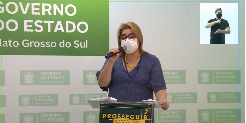 SES divulgou novos números da Covid-19 no estado de MS na manhã deste domingo (26) — Foto: Reprodução