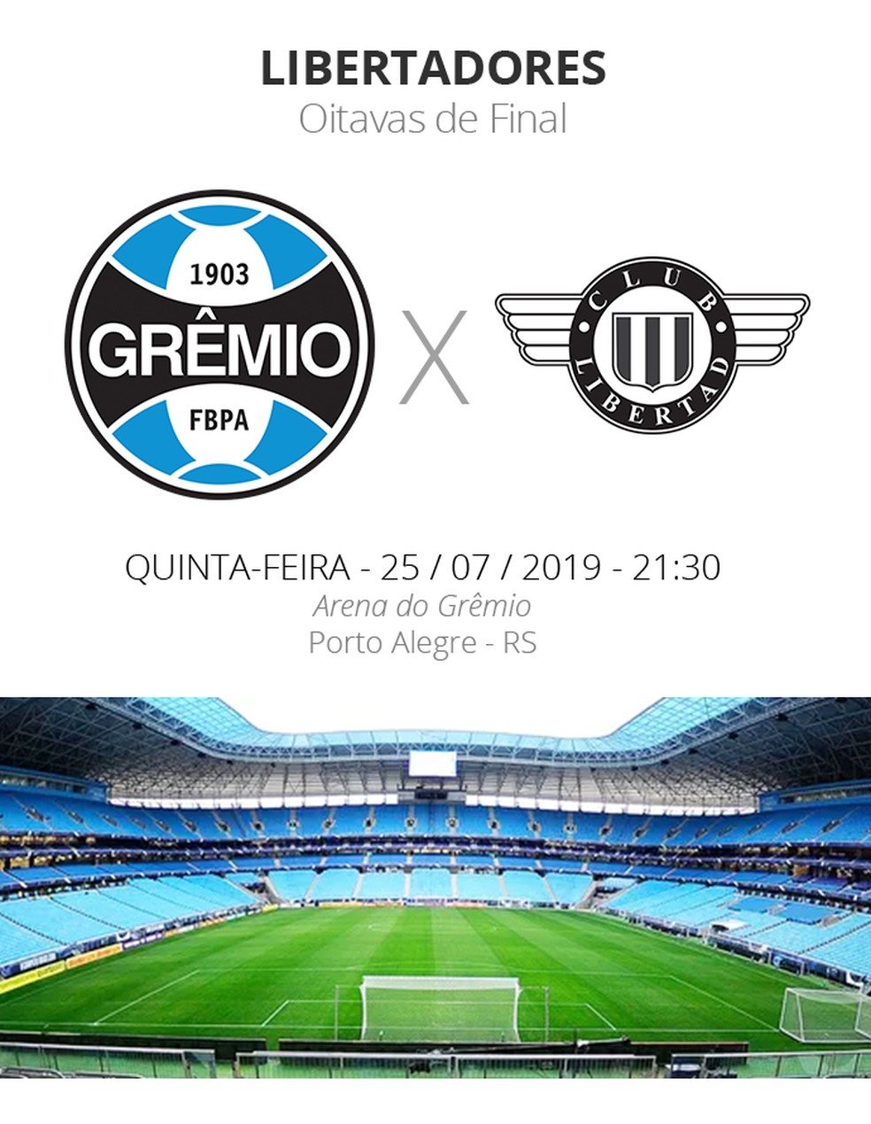 Gremio X Libertad Tudo O Que Voce Precisa Saber Sobre O Jogo Das Oitavas Da Libertadores Libertadores Ge