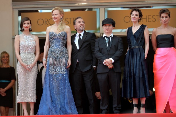Elenco na abertura do Festival de Cannes (Foto: Getty Images)