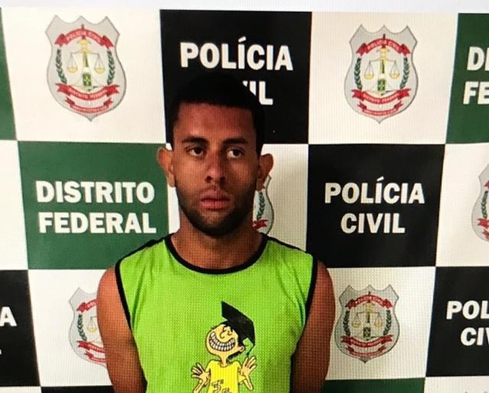 oão Marcos Vassalo da Silva Pereira, de 20 anos é suspeito de matar mulher em parada de ônibus no DF — Foto: Polícia Civil/ Divulgação