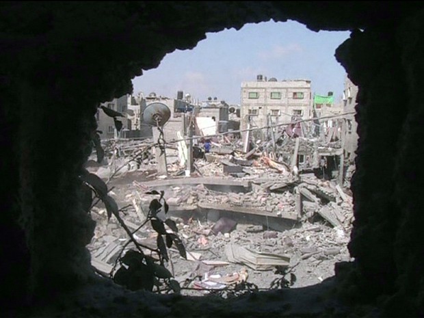 GNews - Faixa de Gaza (Foto: globonews)