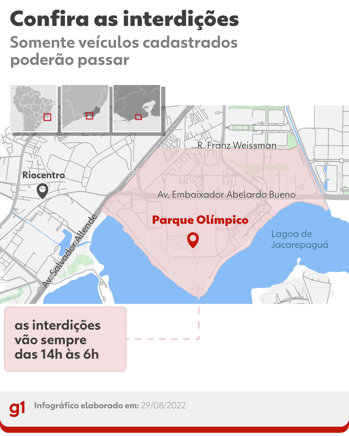Rock in Rio: vizinhos relatam três horas para retirar adesivo de passe livre para carros; prazo termina nesta quarta