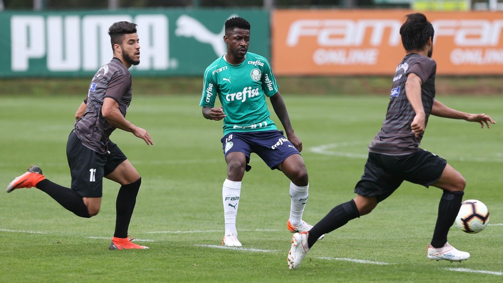 Ramires espera oportunidade no Palmeiras — Foto: Cesar Greco / Ag. Palmeiras