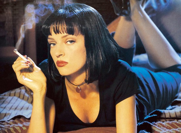 Uma Thurman no filme Pulp Fiction: Tempo de Violência (1994) (Foto: Divulgação)