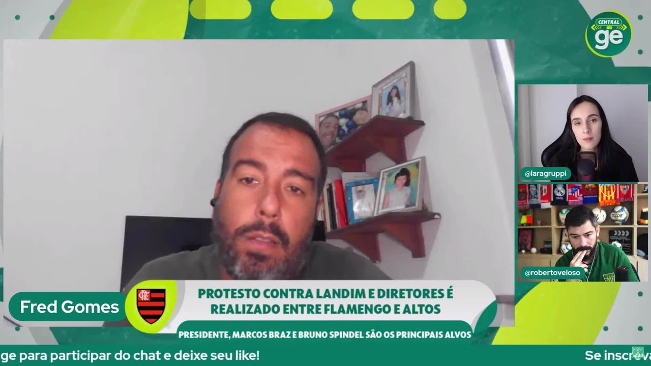 'Parece que a torcida parou no tempo', diz Roberto Veloso sobre situação do Flamengo