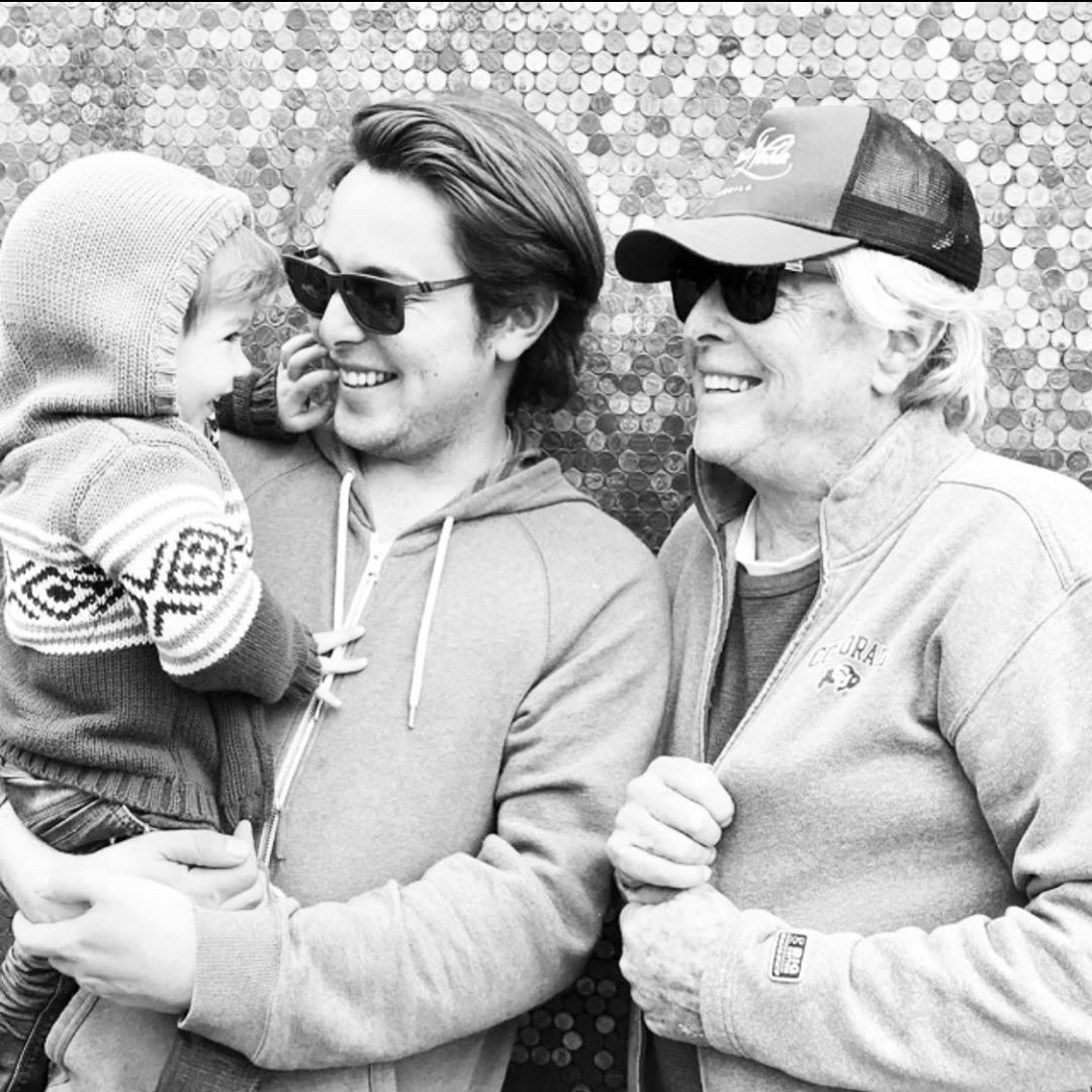Robert Riskin, Lucca e o pai (Foto: reprodução/instagram)