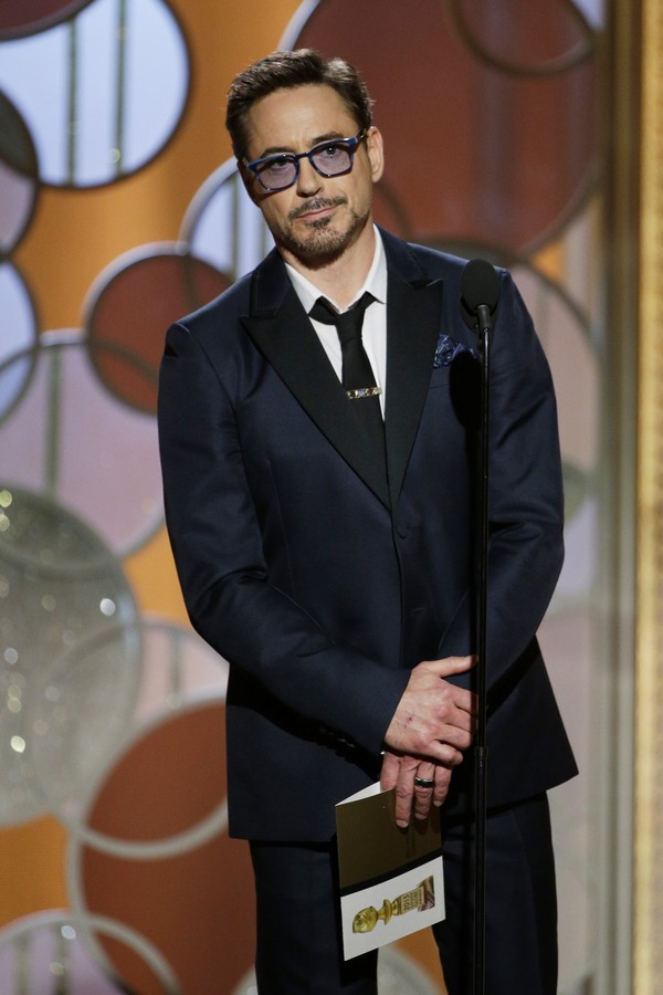 Robert Downey Jr. tabém deixou um jornalista falando sozinho (Foto: Getty Images)